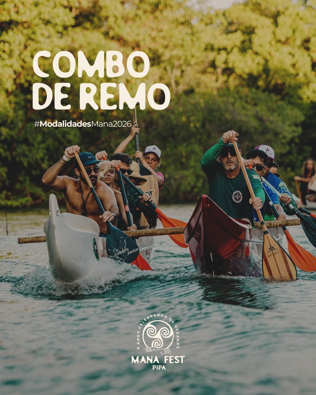 Flyer de la modalidad combo-remador